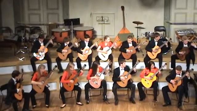 " Романс ". Ансамбль гитаристов. (RIGA) смотреть онлайн