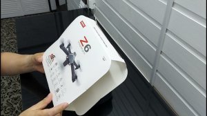 Распаковка квадрокоптера Syma Z6. Первый взгляд.