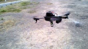 Very stable quadrocopter: ar Drone 2.0 hovering