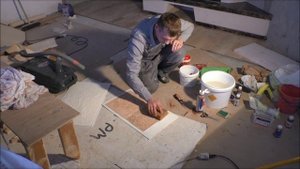 Отделка камина штукатуркой Dufa Modellierputz. Все этапы работ. Часть 1