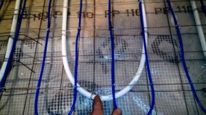 Тёплый пол своими руками(комбинированный- вода+электро)