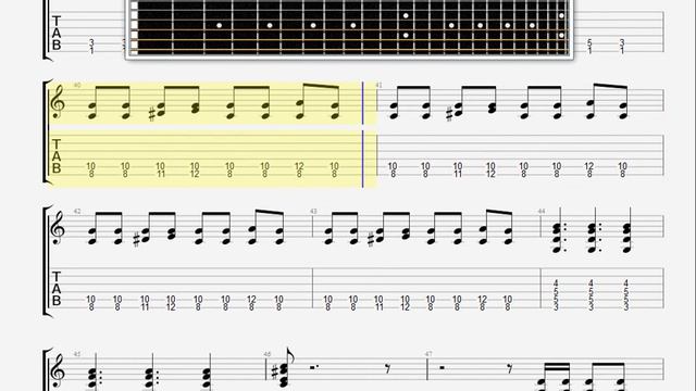 Beatles The   Bad Boy GUITAR 1 TABLATURE смотреть онлайн