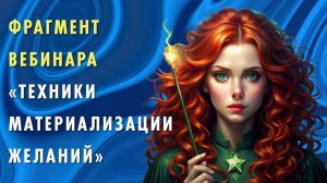 Фрагмент вебинара «Техники материализации желаний»