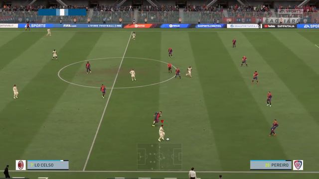 FIFA 22. Кальяри - Милан. Чемпионат Италии. 31 тур