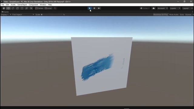 Playing Video In Unity - Youtube Video - Texturing Objects With Video - Unity 2019