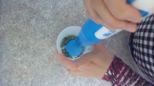 Детское питание. Пюре из зеленого горошка, шпината и картофеля с желтком. С 8-ми мес.
