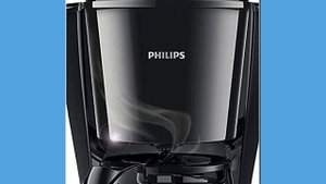 PHILIPS Drip Coffee Maker HD7432/20, 0.6 L, Ideal for 2-7 cups, Black, #cofee #philips #online