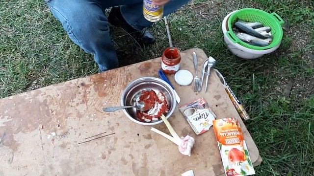 ШАШЛЫК!!! ИЗ КУРИНЫХ КРЫЛЫШЕК, ШАМПИНЬОНЫ НА КОСТРЕ И РЫБА В ФОЛЬГЕ!!! смотреть онлайн