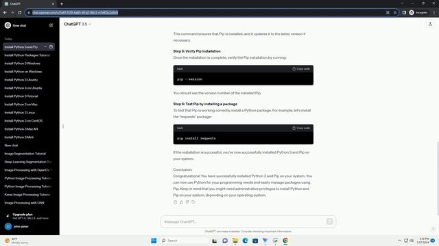install python 3 pip