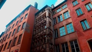 Франция. Лион - достопримечательности старого города.