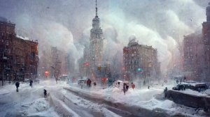 Нина Бродская - Звенит январская вьюга [нейросеть]