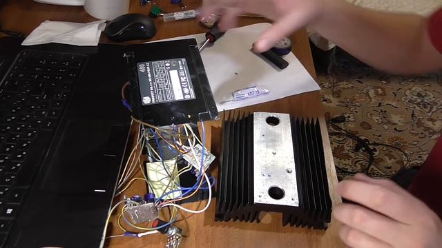 Самодельный усилитель звука 2х100 Вт. Вдохнул жизнь в колонки S-90. смотреть онлайн