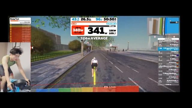 탁스 네오바이크 (tacx neo smart bike)와 함께하는 FTP TEST смотреть онлайн