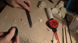 Самодельная зимняя удочка типа балалайка