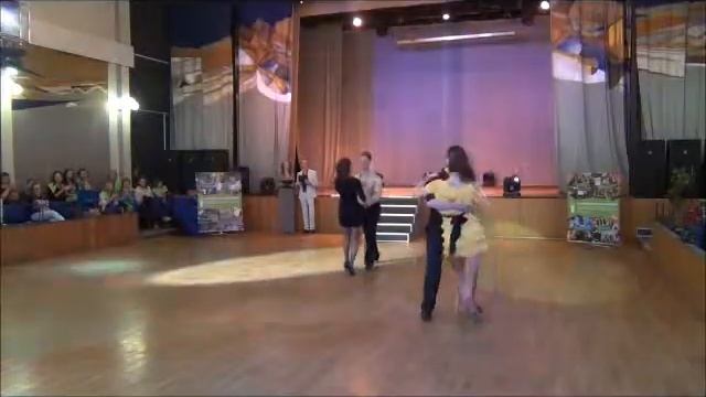 Учительская Сальса 2015 - Сальса - 1.1 заход смотреть онлайн