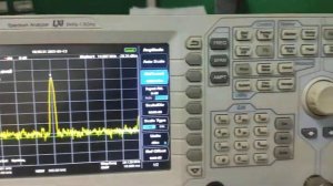 Измерение уровня сигнала с генератора osa103mini