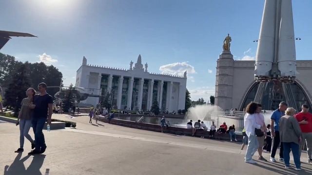 31 июля. Обзор на парк в #Москва #ВДНХ