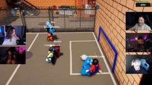 СЕМЕЙНАЯ ЗАРУБА В GANG BEASTS! ДЕСАУТ СТАНИСЛАВ ШАДОУКЕК БАОЙВЛ И ФРУКТОЗКА ИГРАЮТ В ГЕНГ БИСТ!