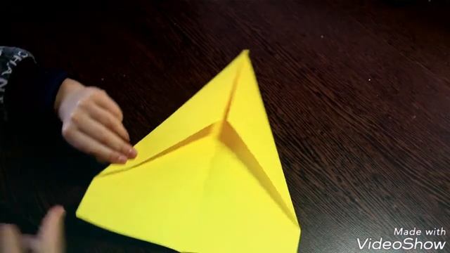 Оригами самолёт из листа а4