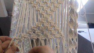 Macrame swing PART 4 Huśtawka wisząca z makramy tutorial DIY/ wyplatanie boków hamak hammock