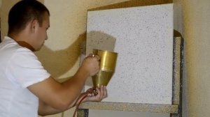Bauramix Granit, жидкий гранит Видео по нанесению. Видео инструкция.