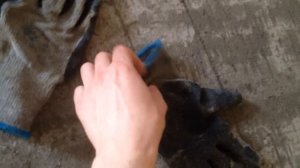 Перчатки, или как сохранить руки при работе с большим объемом цемента.