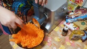 Тёрка морковки на мясорубке Moulinex
