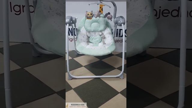 Chipolino Hug baby swing električna ljulja ljuljačka za bebe muzička sa daljinskim смотреть онлайн