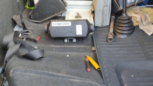 Установка отопителя салона. смотреть онлайн