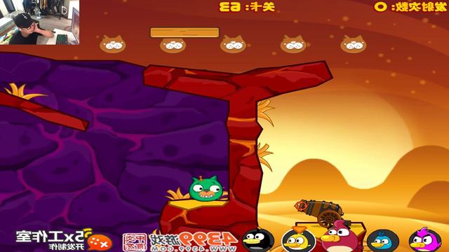 Angry Birds Cannon Collection 3 - BREAK THE STONE TO HIT THE PIGGIES BY SHOOTING BOMBER BIRD! смотреть онлайн