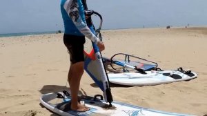 Урок "Водный Старт" - Обучение виндсёрфингу - Школа виндсёрфинга "Windsurf Russian Camps"