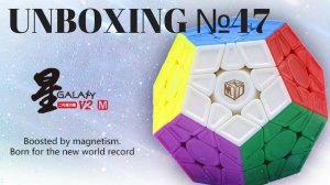 Unboxing №47 X-MAN GALAXY V2M Megaminx Magnetic. Обзор