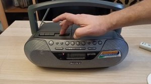 SONY cfd s07cp мини-обзор и работа аппарата от 06.12.2023.