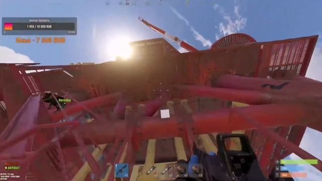 ОТРАБОТКА НЕФТЕВЫШКИ в РАСТ / ЛАСТЫ БАЛОН и НЕФТЬ ТВОЯ в Rust смотреть онлайн