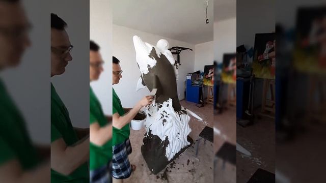 Скульптура из пенопласта часть (3) смотреть онлайн