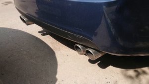 Прогоревший выхлоп Шевроле Круз (на холодную)