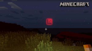 Кровавая луна в Майнкрафт из мода Blood Moon