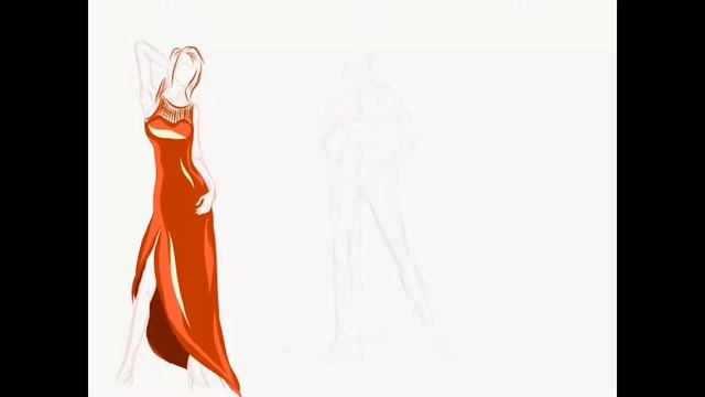 Fashion-иллюстрация .Построение фигуры модели.