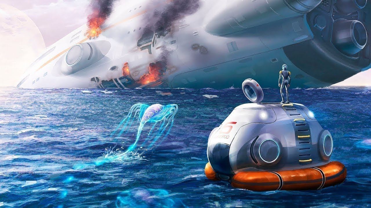 Subnautica►Поиск деталей Циклопа ► #Games #онлайнигры #Subnautica