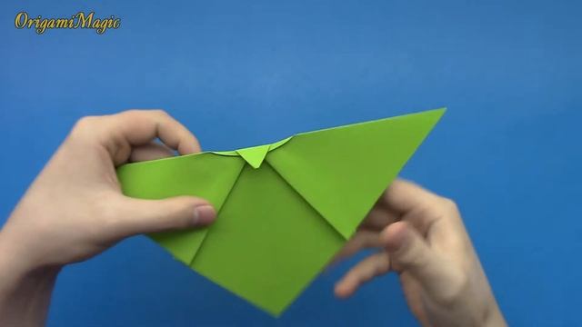 Как сделать Мышь из бумаги | Оригами Мордочка Животного для начинающих (без клея) смотреть онлайн