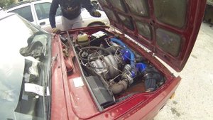 Ваз 2107 Турбо на турбине TD03 звук блоу офа