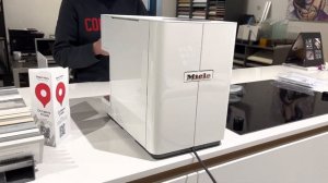 Кофемашина Miele CM6160 белый лотос 29616001Ru . Распаковка.