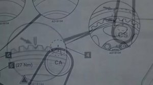 VOLVO S60 2,4 TD; S80 2,4 TD; V70 2,4 TD УСТАНОВКА ЗАЖИГАНИЯ МЕТКИ ГРМ