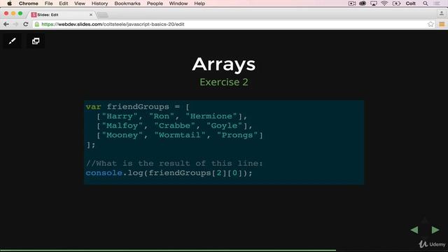 35. JavaScript  Array Quiz |  Learn JavaScript for beginners |