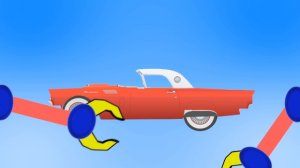 Развивающий мультик про машины - Конструктор собираем машину