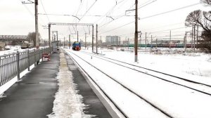 Маневровый тепловоз ТЭМ2М-132, ст. Предпортовая, г.Санкт-Петербург, 15.12.2021г.