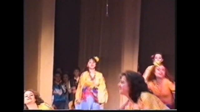 "Цыганский танец" (Архив). Постановка Киры Черданцевой 1998 год. Ансамбль "Каблучок" (Москва)