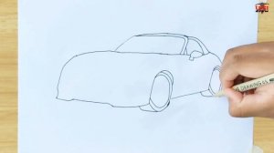 How to Draw a Mazda MX5 Miata Drawing Easy Step by Step