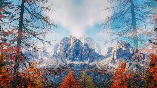 Calm Mountains & Trees - relax,sleep,slow,calm,study
