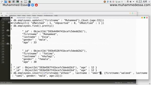 10 MongoDB select data using variables смотреть онлайн